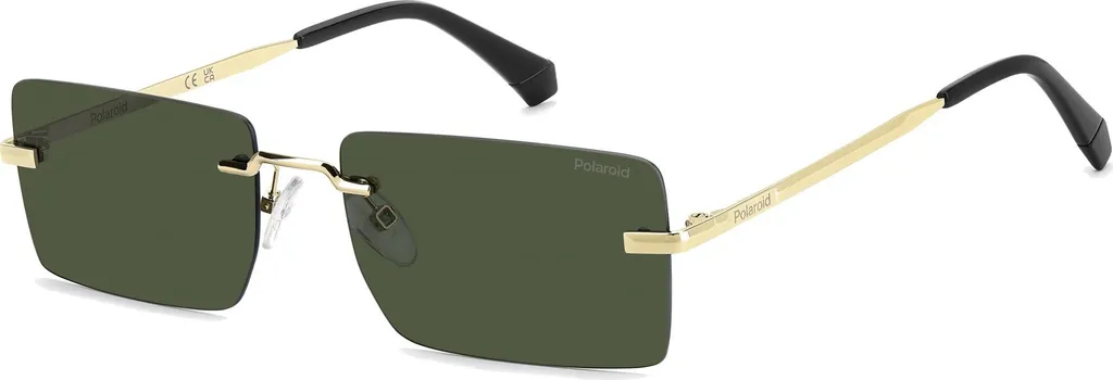 Lunettes de soleil de conduite Polaroid homme verres verts anti-reflet