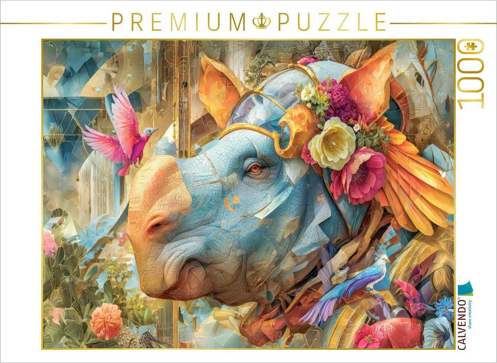 CALVENDO Puzzle Werke der Fantasie | 1000 Teile Lege-Größe 64x48cm Foto-Puzzle für glückliche Stunden