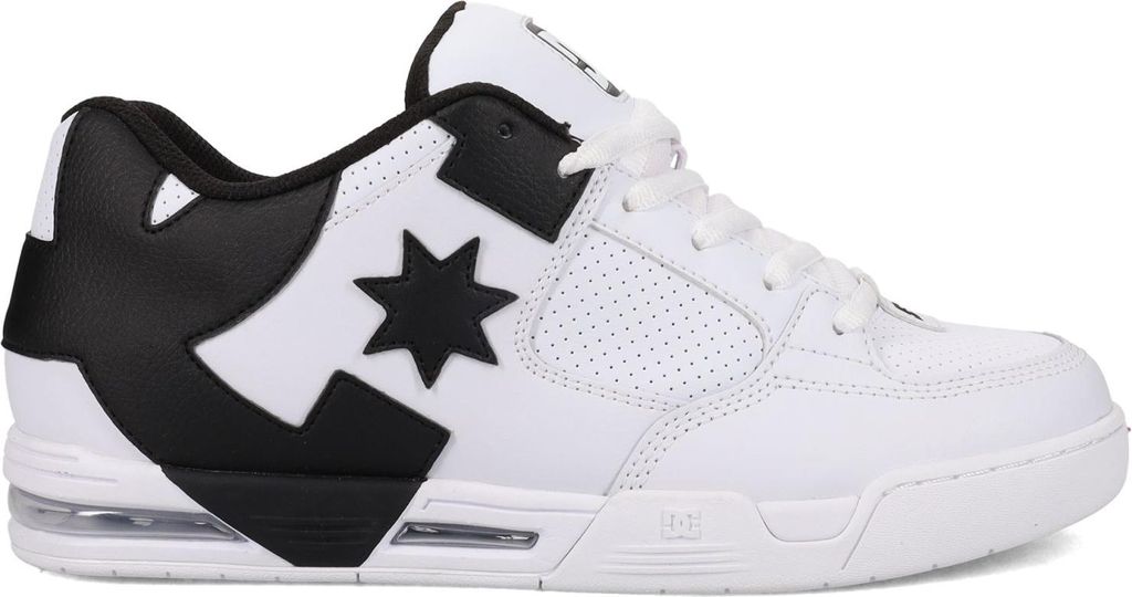 Dc Shoes Dc Command In White Black For Men – 10 UK - 44.5 EU - 11 US / White Black