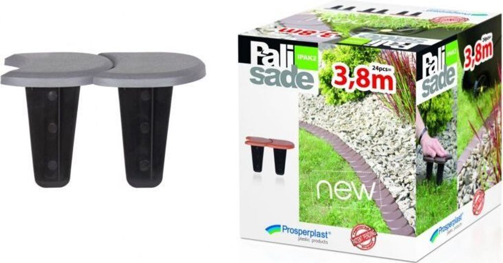 Palisada zahradní 383,4 cm - barva: šedý kámen Immagine del prodotto 