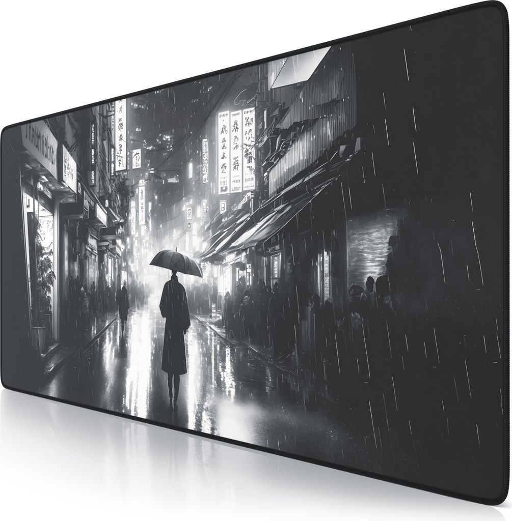 Titanwolf Gaming Mauspad XXL, Speed Mousepad 900 x 400 x 3 mm, Schreibtischauflage, abwaschbar, rutschfeste Rückseite, Geschwindigkeit & Präzisio...