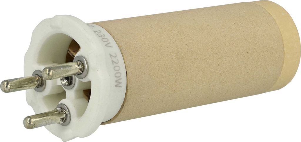 vhbw Heizelement Ersatz für Leister 145.582 für Heißluftschweißpistole - 2200 W, Keramik Heizkern, 3,15 x 3,7 cm