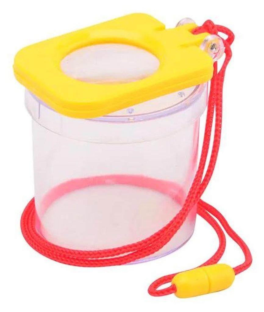 Kleine Insectenpot Met Vergrootglas Productafbeelding 