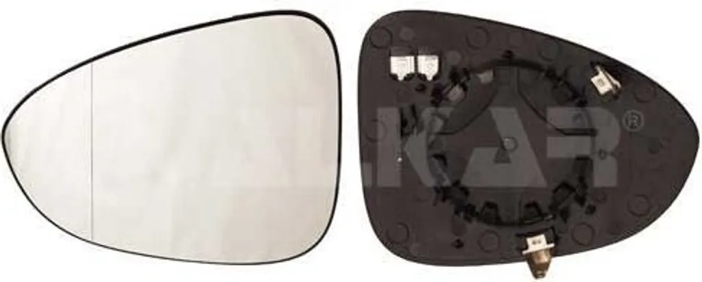 Glace de rétroviseur asphérique gauche pour Zafira Tourer C 1426477