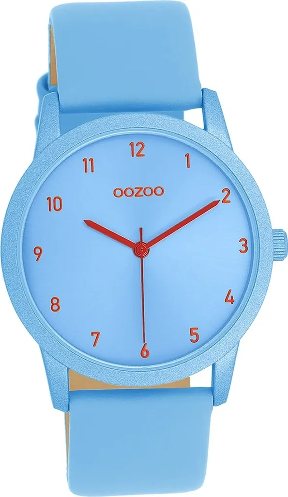 Orologio Oozoo Donna Timepieces D2UOC11168 | Bracciale Pelle Blu Trendy
