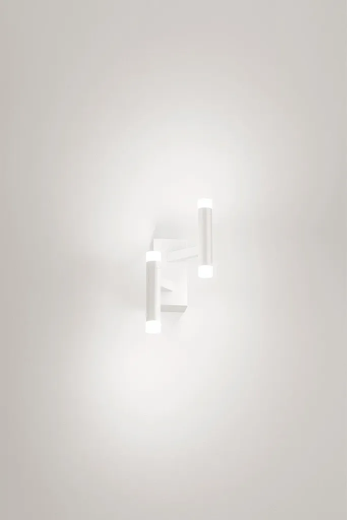 Applique murale LED anti-éblouissement Perenz 12W blanc mat pour intérieur