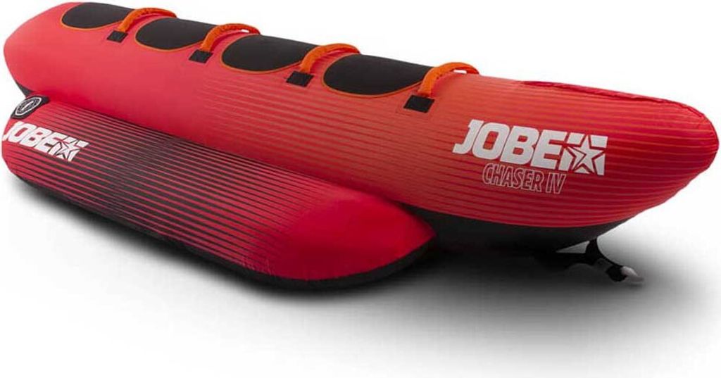 Jobe CHASER Funtube a forma di banana per 4 persone, rosso, Immagine del prodotto 