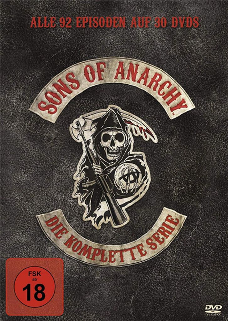 Sons of Anarchy - Complete BOX (DVD) Season 1-7, 30Disc, *Neuauflage - FOX - (DVD Video / Action)