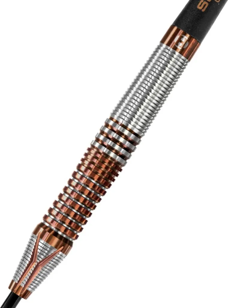 Fléchettes Steel Toro 24g à Grip Haute Performance et Pointes Acier