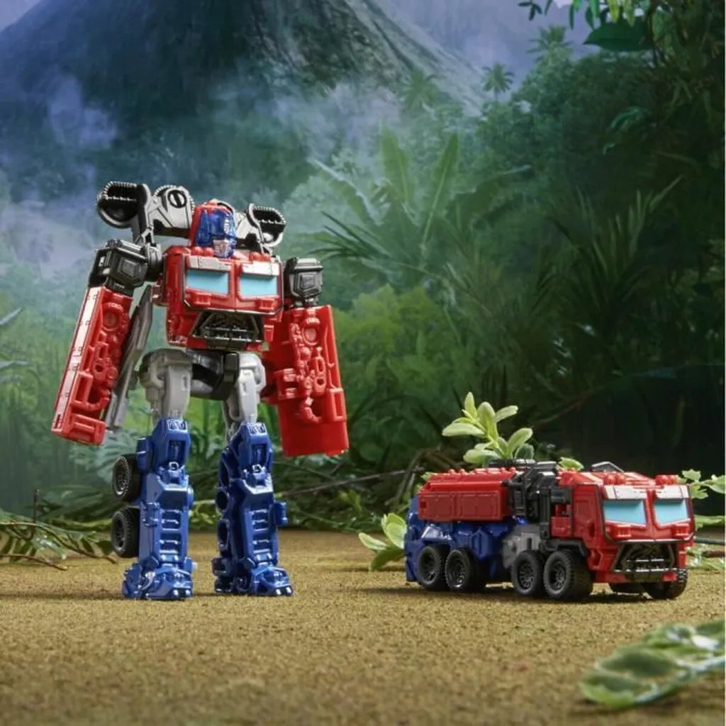 Figurine Transformers Optimus Prime 0 Hasbro : Jouet Robot Transformable - 3