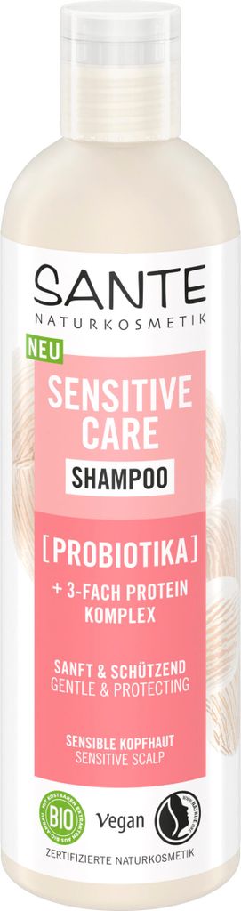 JEMNÝ ŠAMPÓN PRE CITLIVÚ VLÁŠKU PROBIOTIKA A EKO PROTEÍNOVÝ Obrázok produktu 