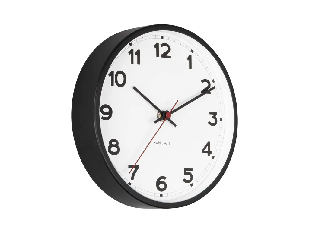Orologio Karlsson New Classic Bianco 20cm | Arredo Parete Moderno
