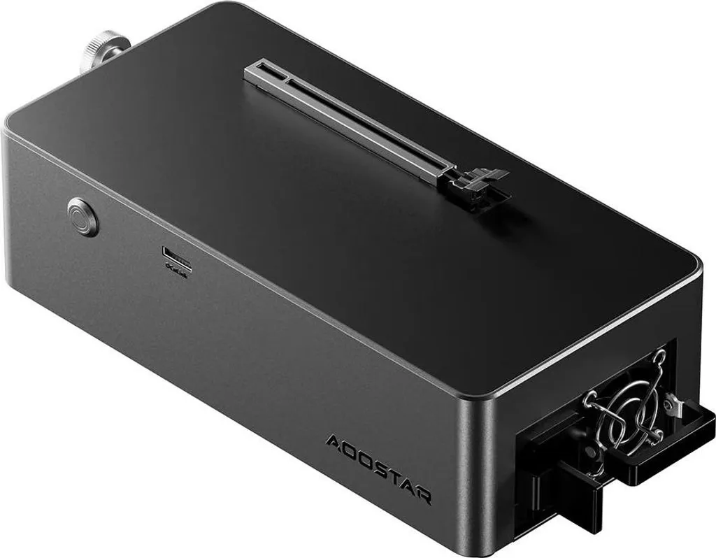 Station d'accueil eGPU AG01 USB-C avec Alimentation 800W Intégrée Blanc