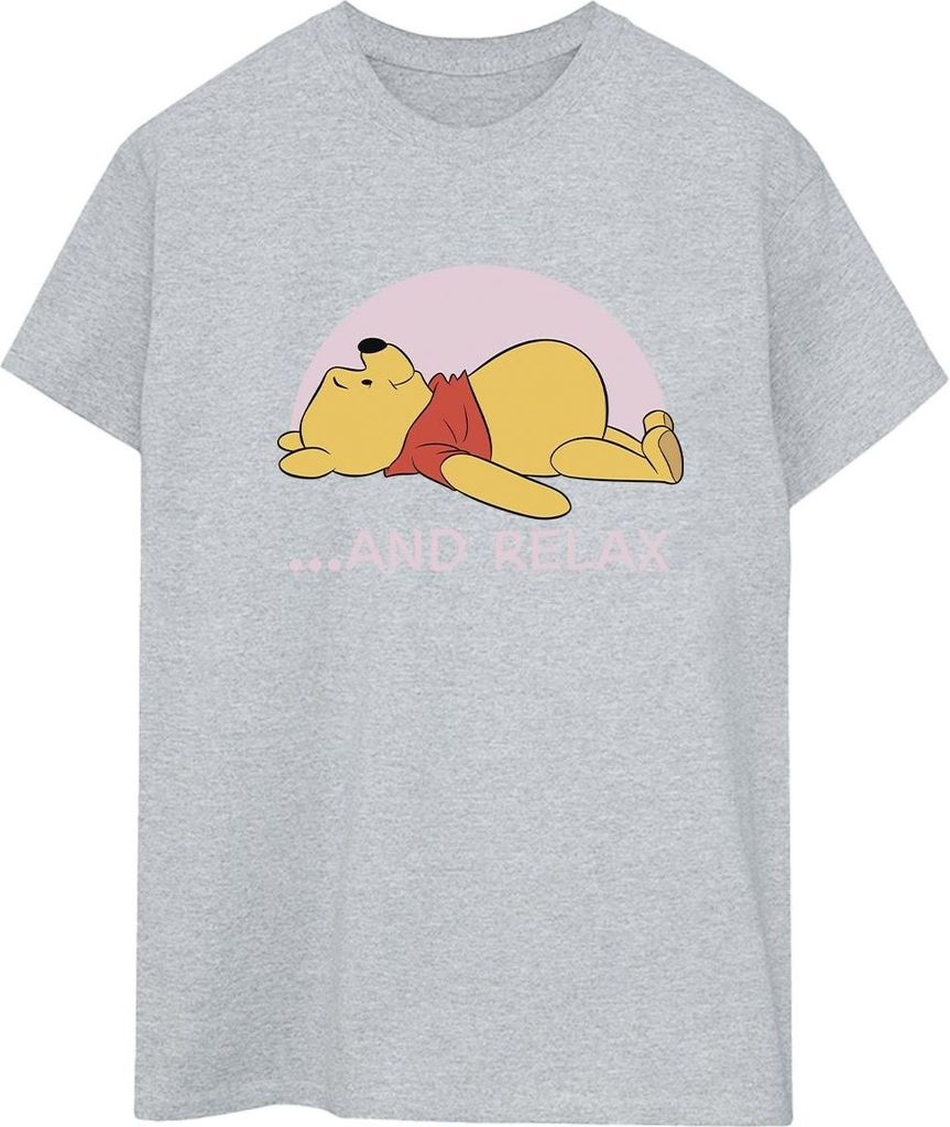 Disney - "Relax" T-Shirt für Damen BI47458 (5XL) (Grau)