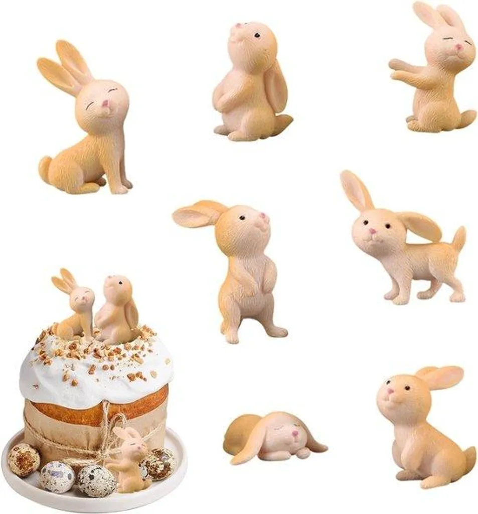 Coffret 14 peaux de cerf miniatures pour décoration et cadeaux de fêtes