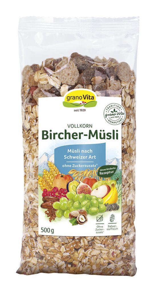 granoVita BircherMüsli 500g Müsli Kaufland.de