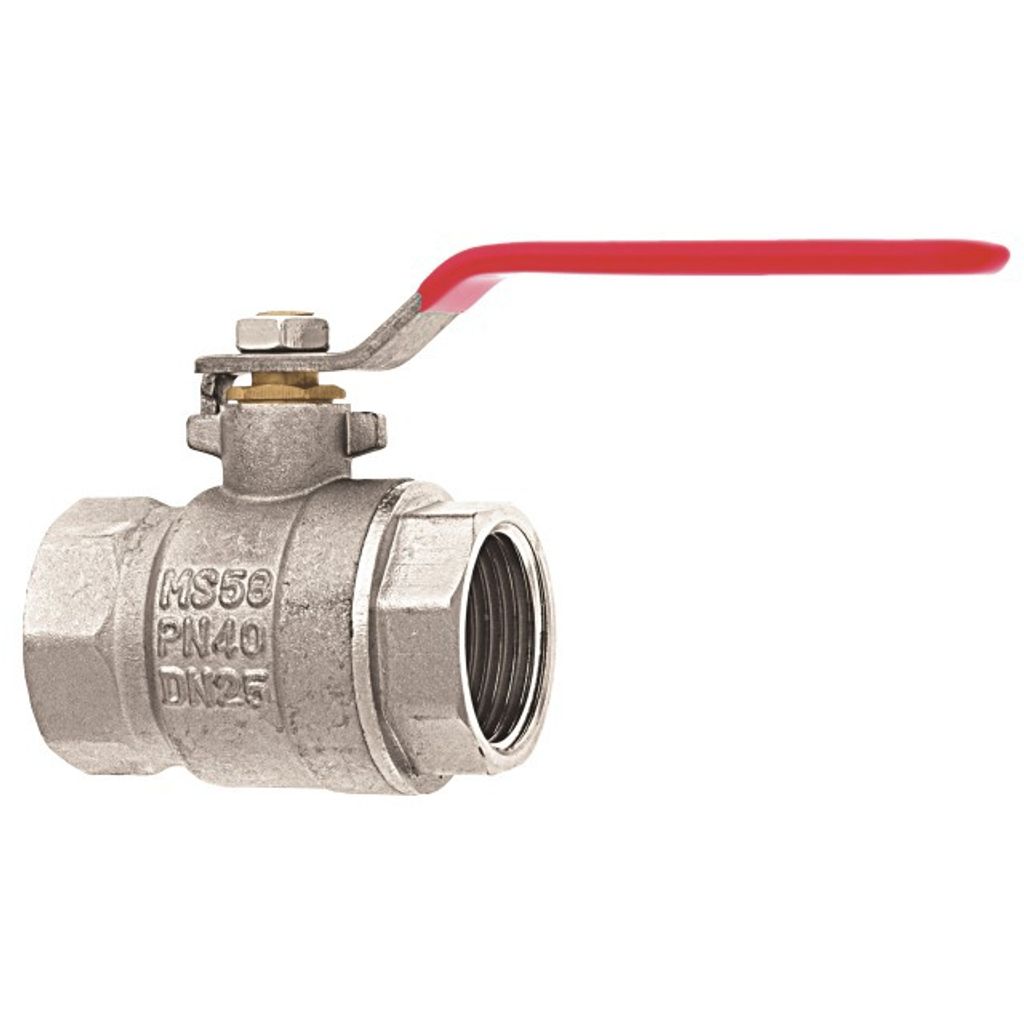 GEKA plus-Kugelhahn "Typ 3" ; 2 x IG G 3/4" MS Ni