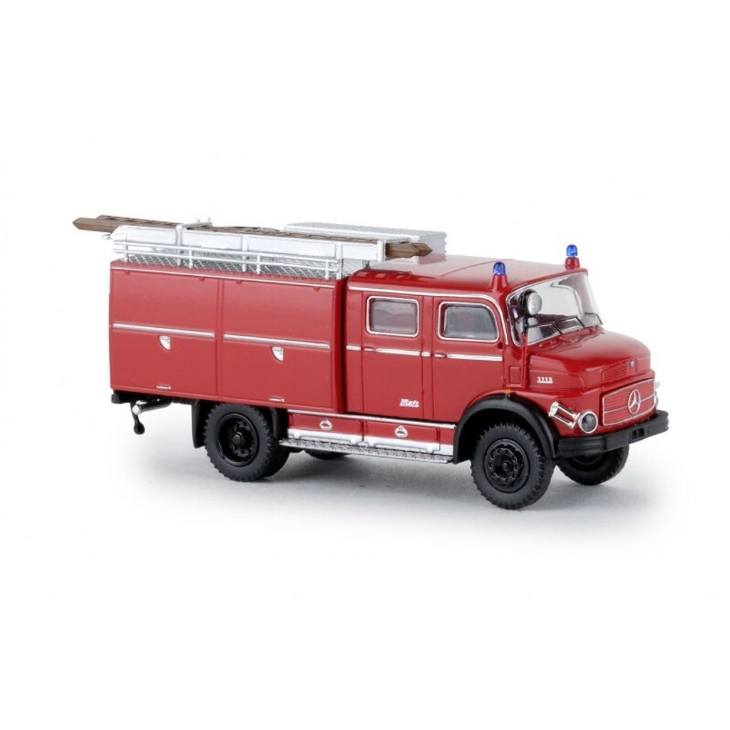 BREKINA 47160 - Mercedes LAF 1113 TLF 16 rot, schwarz,