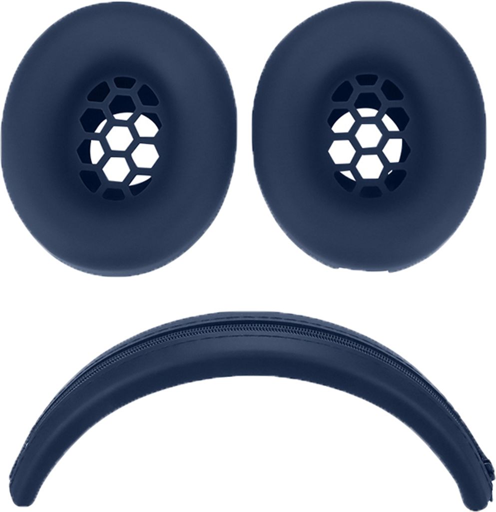 INF Beats Studio Pro Ohrpolster Ersatz, weiche Silikon-Ohrpolsterabdeckung Blau