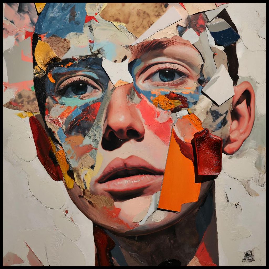 Plakat 100x100cm Selbstteilung