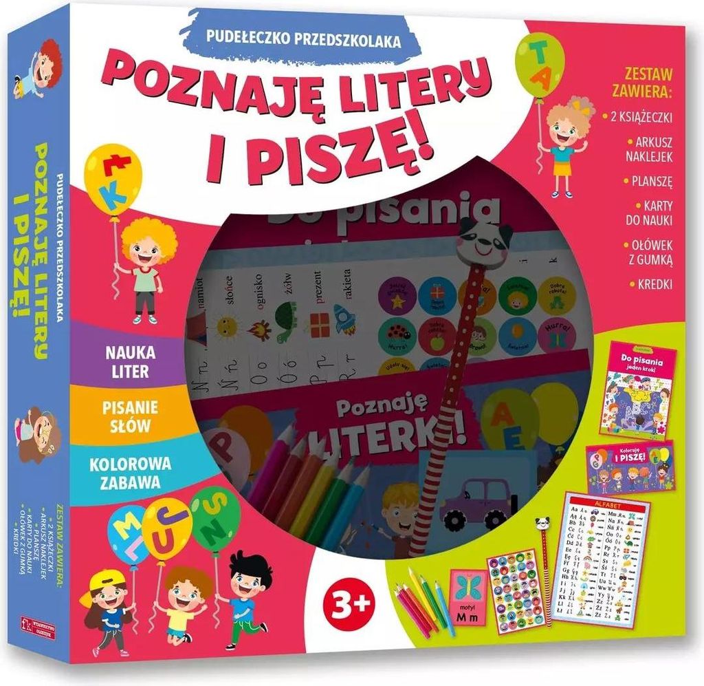 Pudełeczko Przedszkolaka. Poznaję Litery I Piszę!
