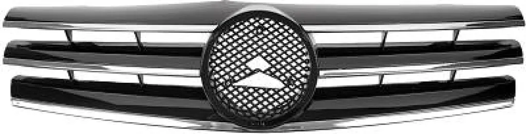 Calandre Luxe Chrome et Noir pour Mercedes R129 - Qualité Diederichs 1609241