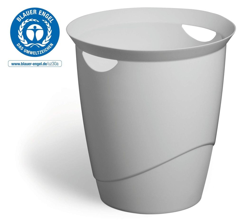 DURABLE Papierkorb ECO 16L rund, 'Blauer Engel', 776010 Produktbild 