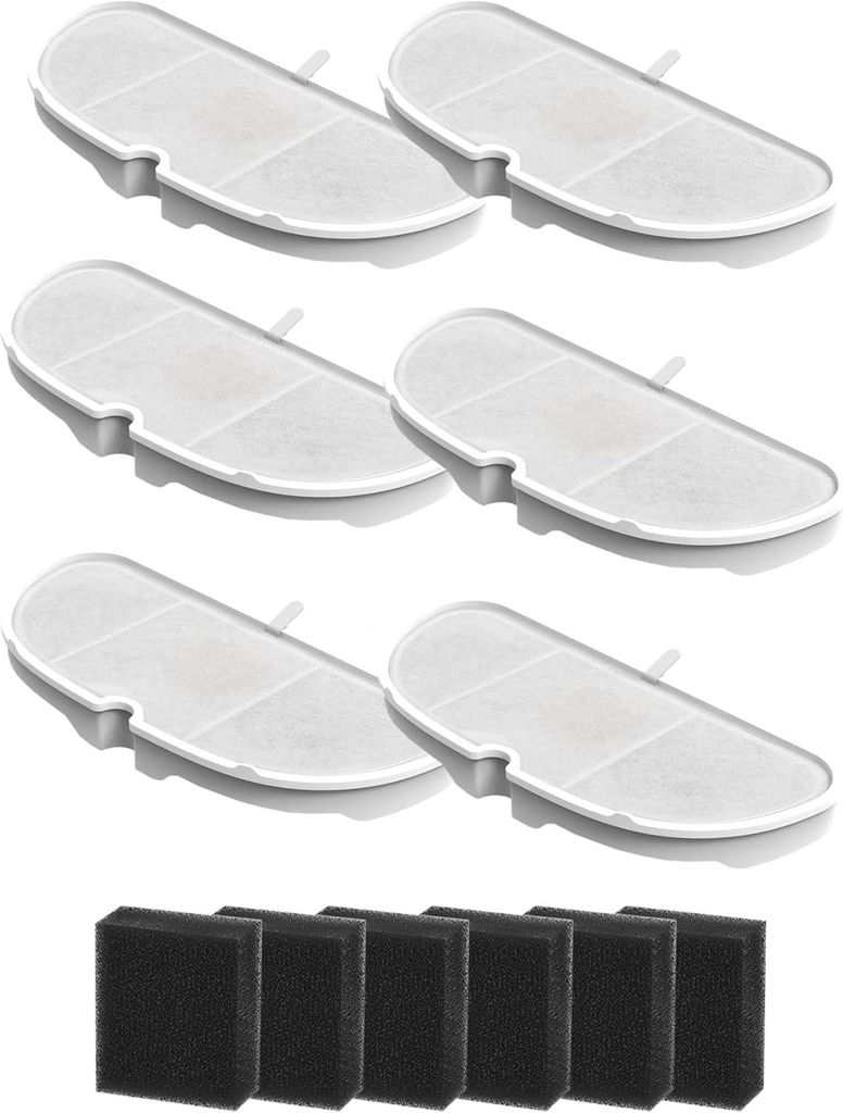 AstroPet 6er Set Ersatzfilter für Scorpio Katzenbrunnen Produktbild 