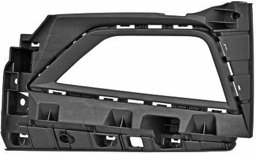 DIEDERICHS Lüftungsgitter Grill Stoßfänger für VW POLO (AW1, BZ1) Schwarz