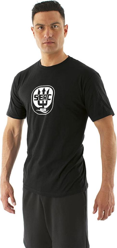 Seacsub Trid 2022 Kurzarm-t-shirt Schwarz M Mann Schwarz M