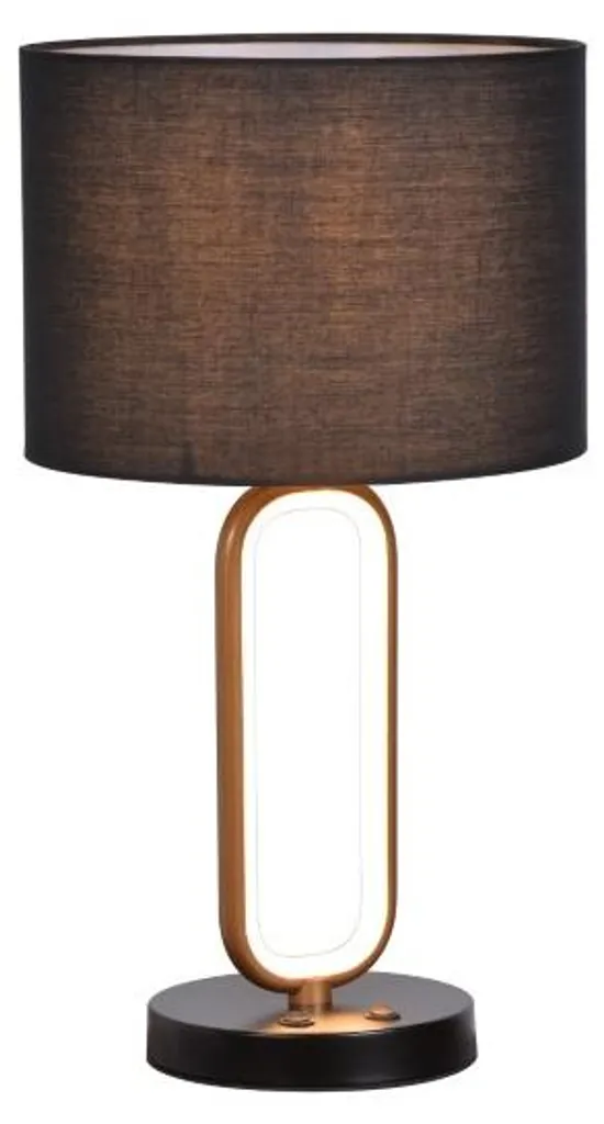 Lampe de Table Salon Dorée Domiro Rabalux : Éclairage d'Ambiance et Déco