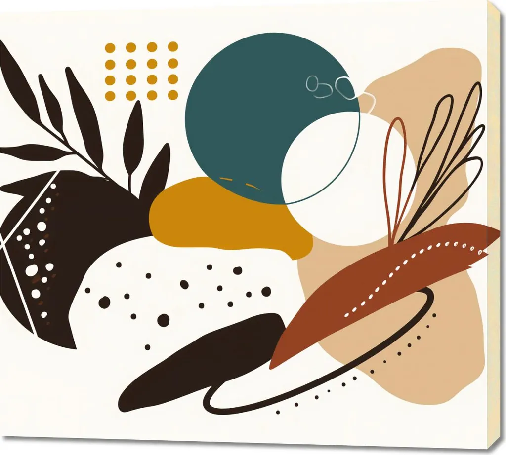 Quadro Floreale 100x90cm Offerta: Stampa Tela Alta Qualità Soggiorno