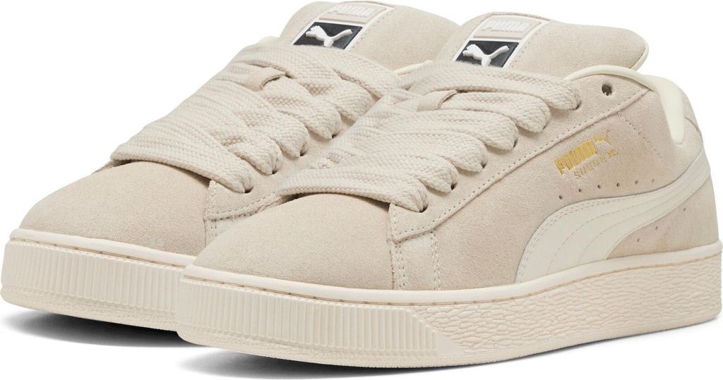 Puma Suede Xl - alpine snow-warm white, Größe:4