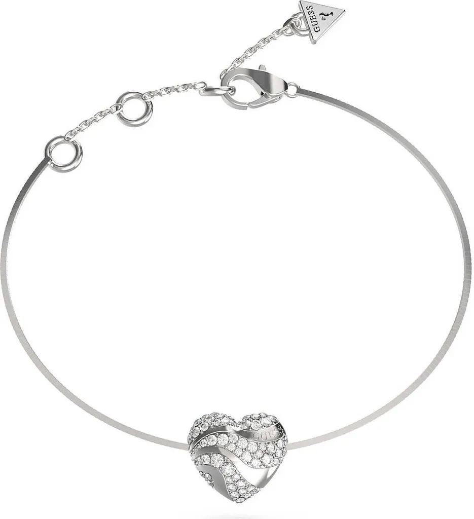 Recensione Bracciale Guess JUBB04502JWRHS: Acciaio e Pavé Cristalli