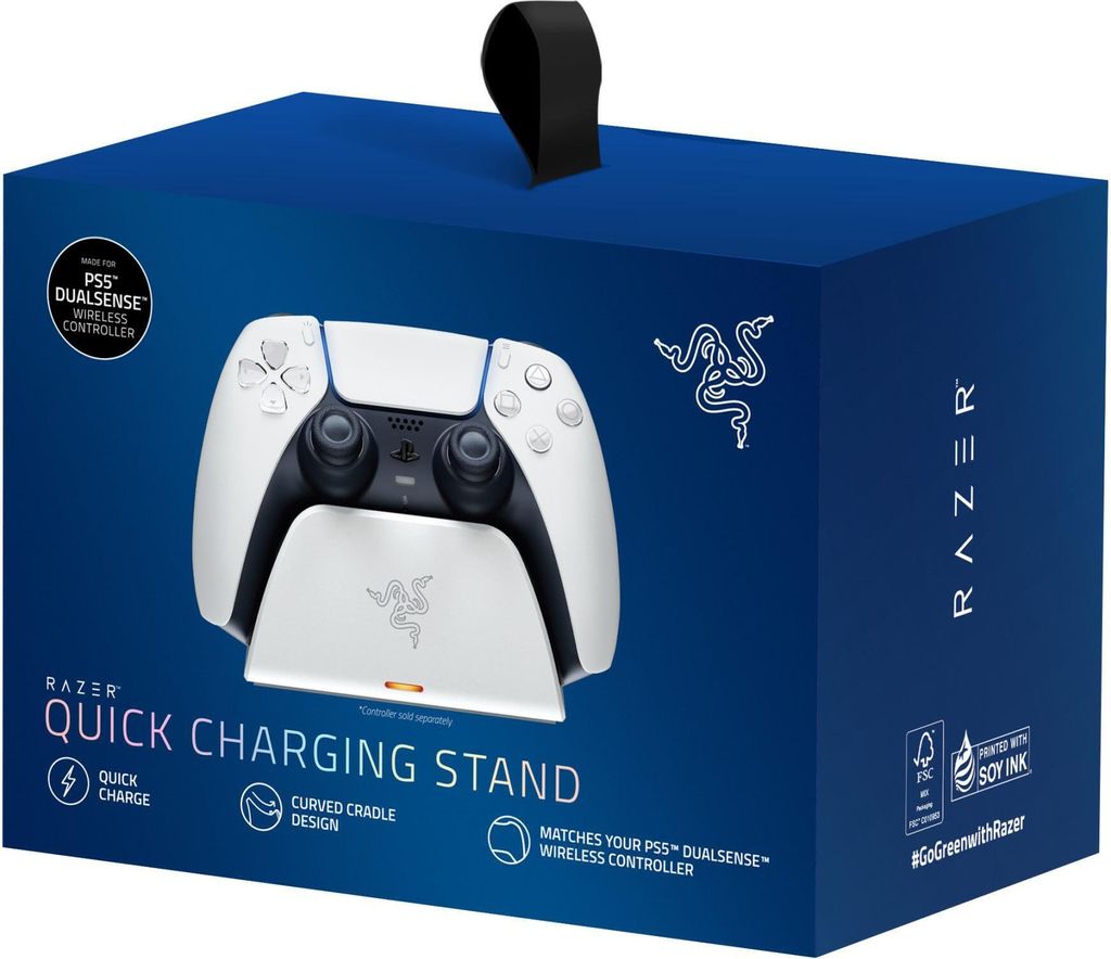 Razer, PS5 DualSense, stazione di ricarica rapida wireless Immagine del prodotto 