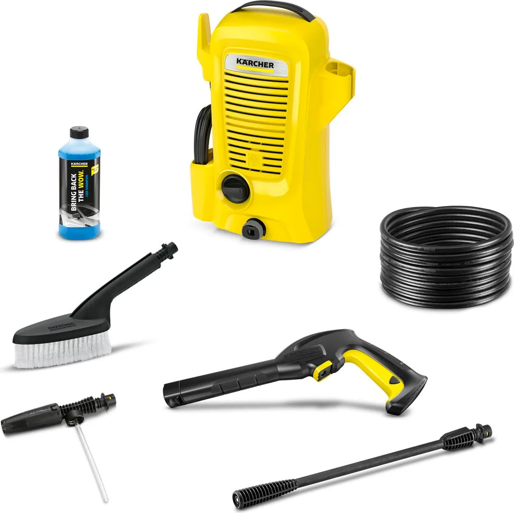 Kärcher 4054278630434 Nettoyeur Haute Pression Compact 360 l/h Noir et Jaune