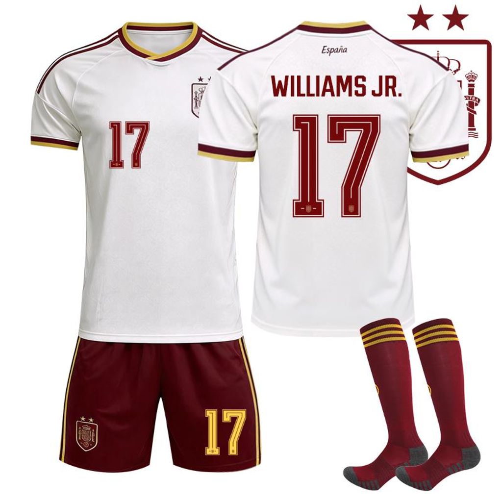 #17 WILLIAMS JR. Maglie da trasferta della Coppa del Mondo Immagine del prodotto 