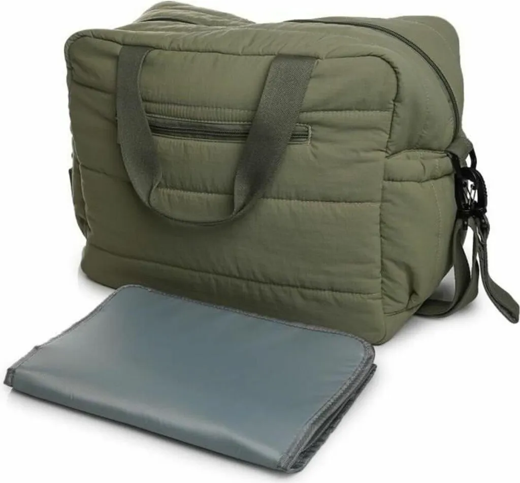 THERMOBABY Borsa fasciatoio Plumea, Verde cactus