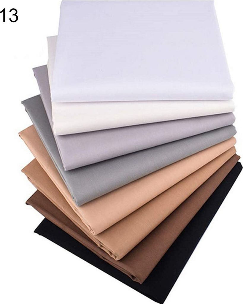 1 Set schöne blumdruckgedruckte Patchwork-Stoff elegant auffälliger Stoffnähtuch für Zuhause-13