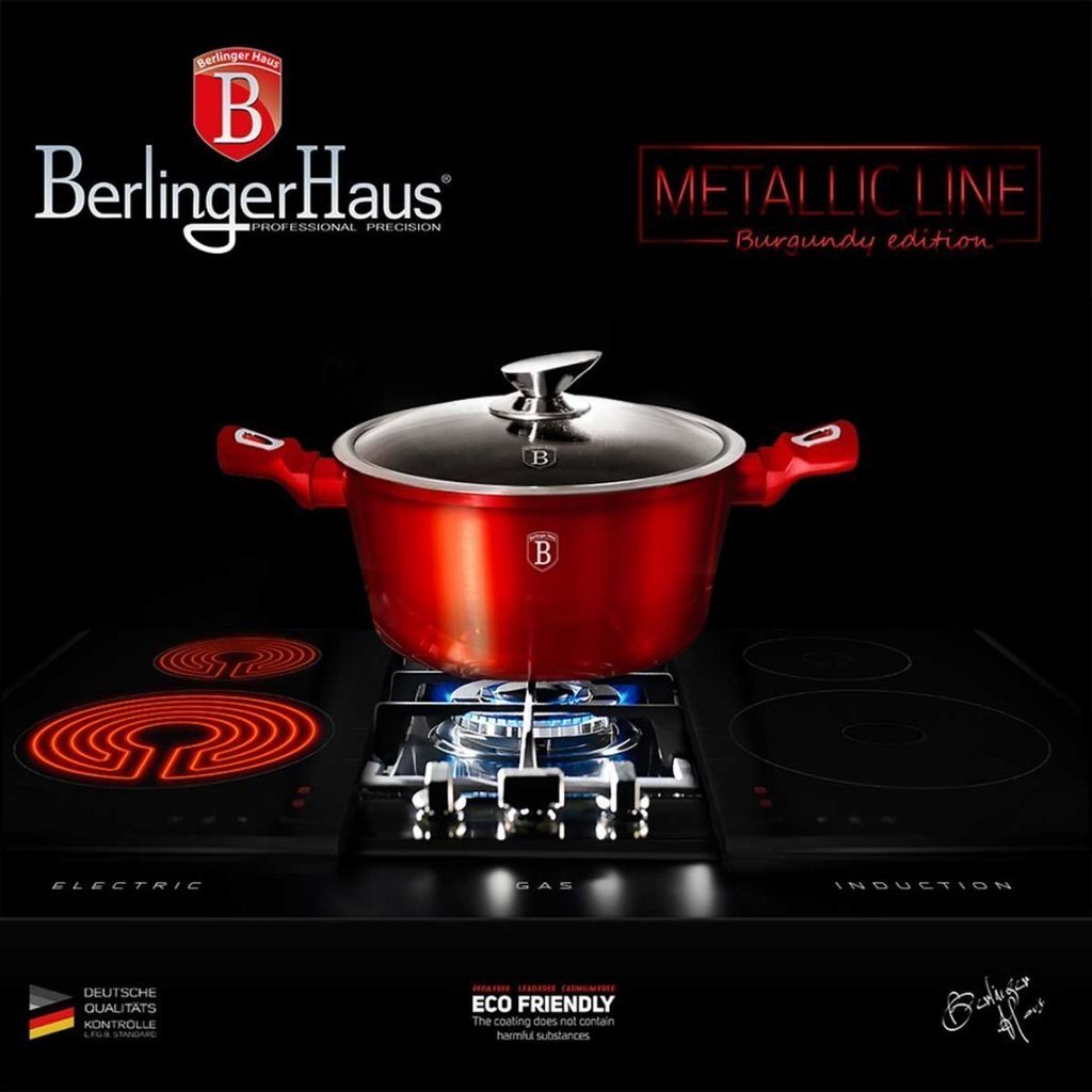 Berlinger Haus hrnec 6,5l 28cm Metallic Line BH1258N Obrázek produktu 8