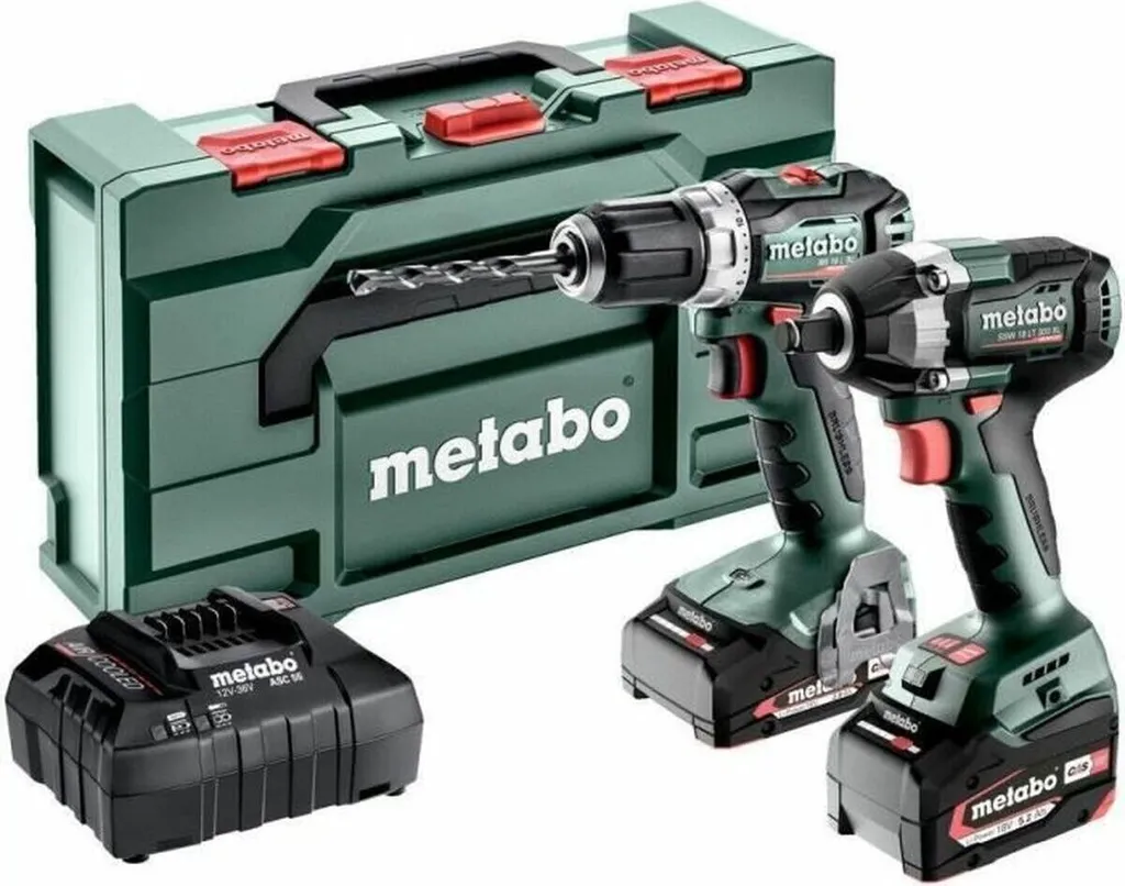 Kit Outils Metabo 18V Brushless pour Vissage Difficile et Perçage Précis