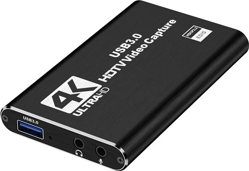 INF Scheda Acquisizione Video USB 3.0 4K HDMI per Streaming e Gaming