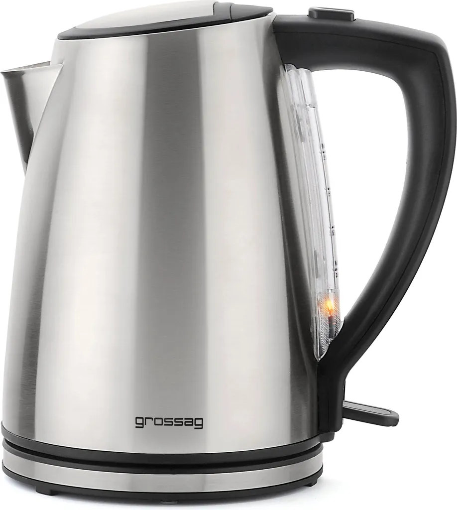 Bouilloire électrique en inox de 1,2l pour thé et café au bureau