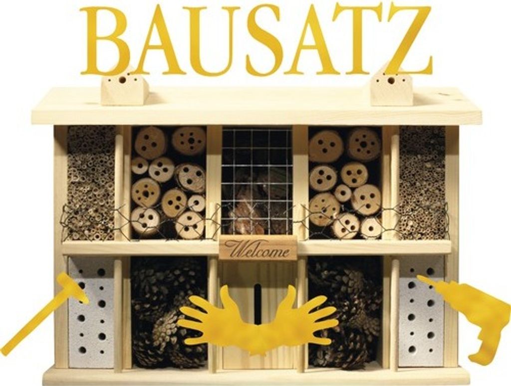 Insektenhotel Dobar Luxusinsektenhotels Bausatz Landsitz Produktbild 