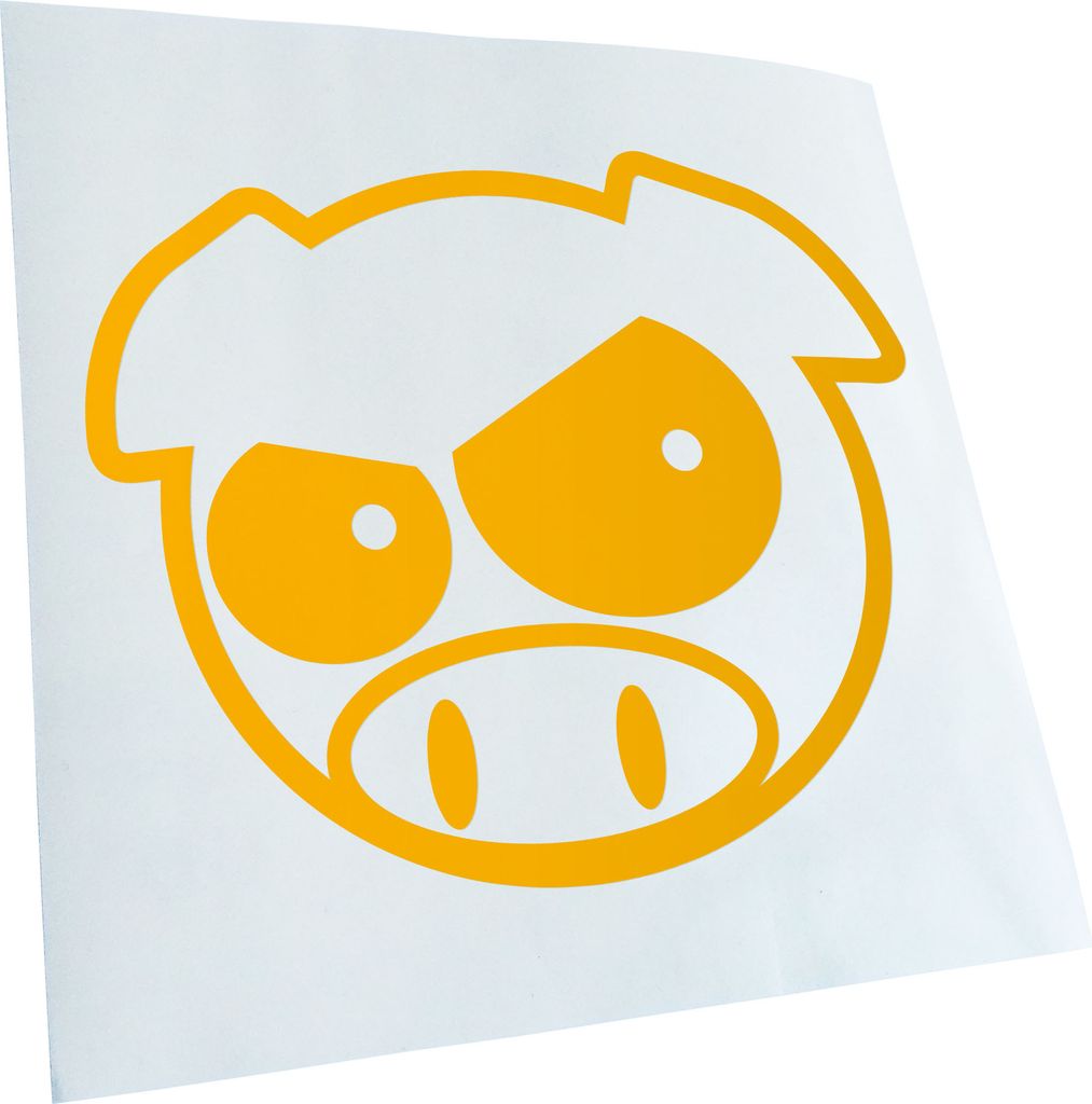 Kiwistar - Autoaufkleber - Abstand Halten - Neon Matt - Aufkleber für Auto Kfz Fahrrad, LKW, Truck Mofa