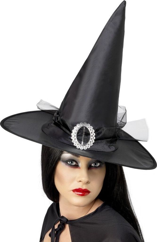 Hexenhut Hexe Hut Kostüm Fasching Halloween Produktbild 