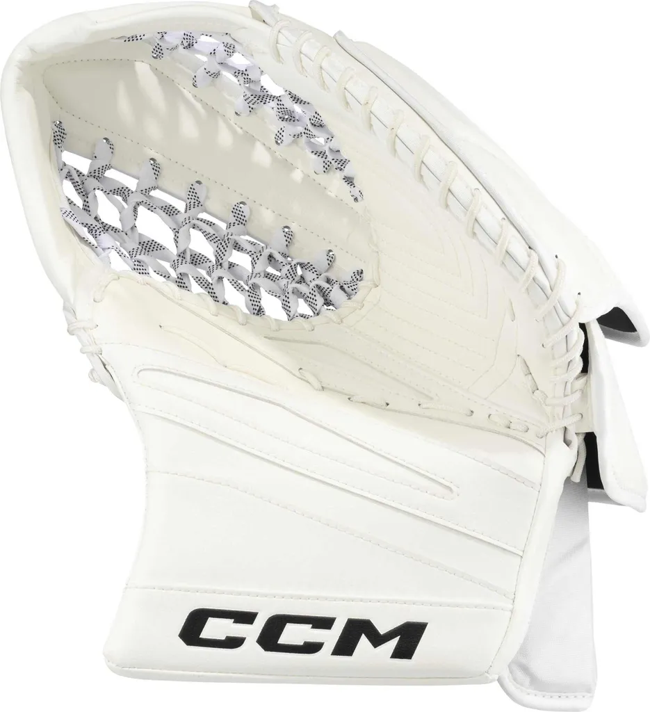 CCM EFLEX 7.9 Gant de hockey blanc Intermediate Regular ultra léger