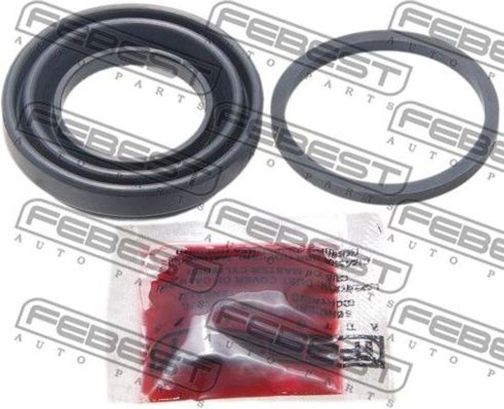 FEBEST 0375-CLR Reparatursatz, Bremssattel OE 43018S1AE01 kompatibel mit Accord, Almera, Primera