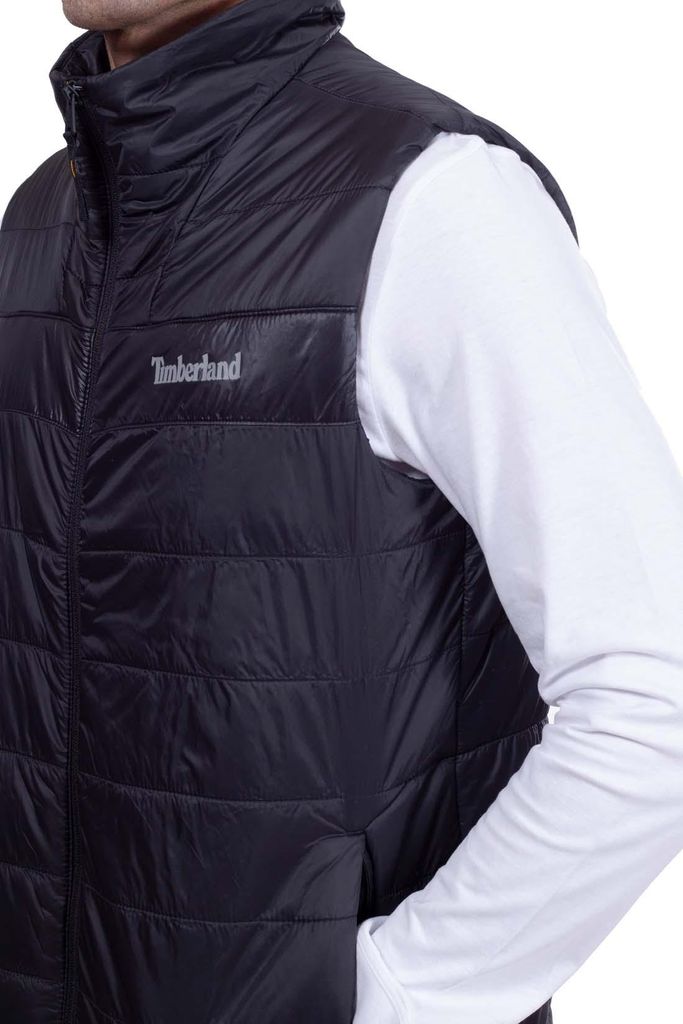 TIMBERLAND - Ärmellose Logo-Daunenjacke für Herren - Größe S