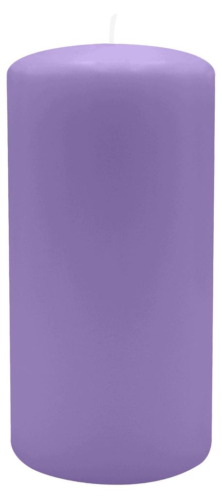 Stumpenkerzen 150 x  Ø 90 mm, Veilchen, 2 Stück Produktbild 